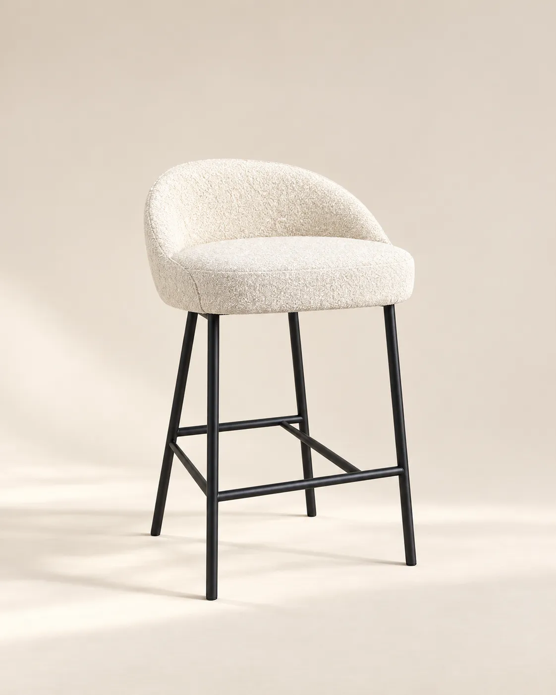 Alto Bar Stool, Studio shot, three-quarter view