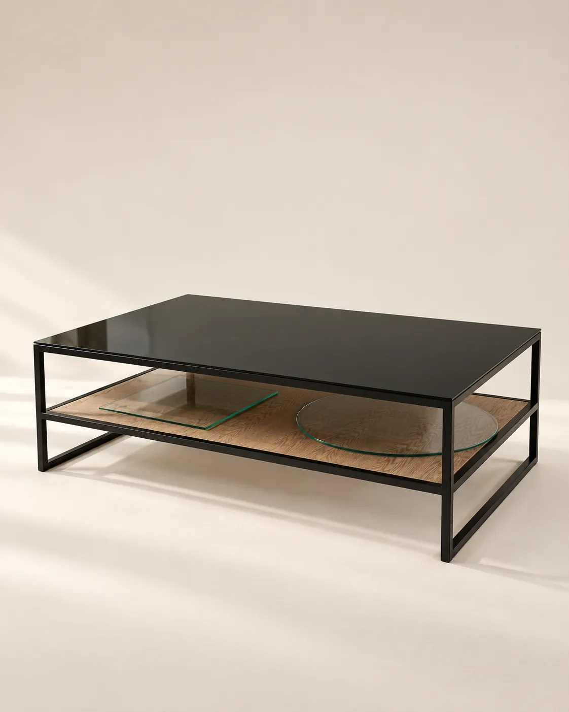 Duo Centre Table, Studio shot, three-quarter view