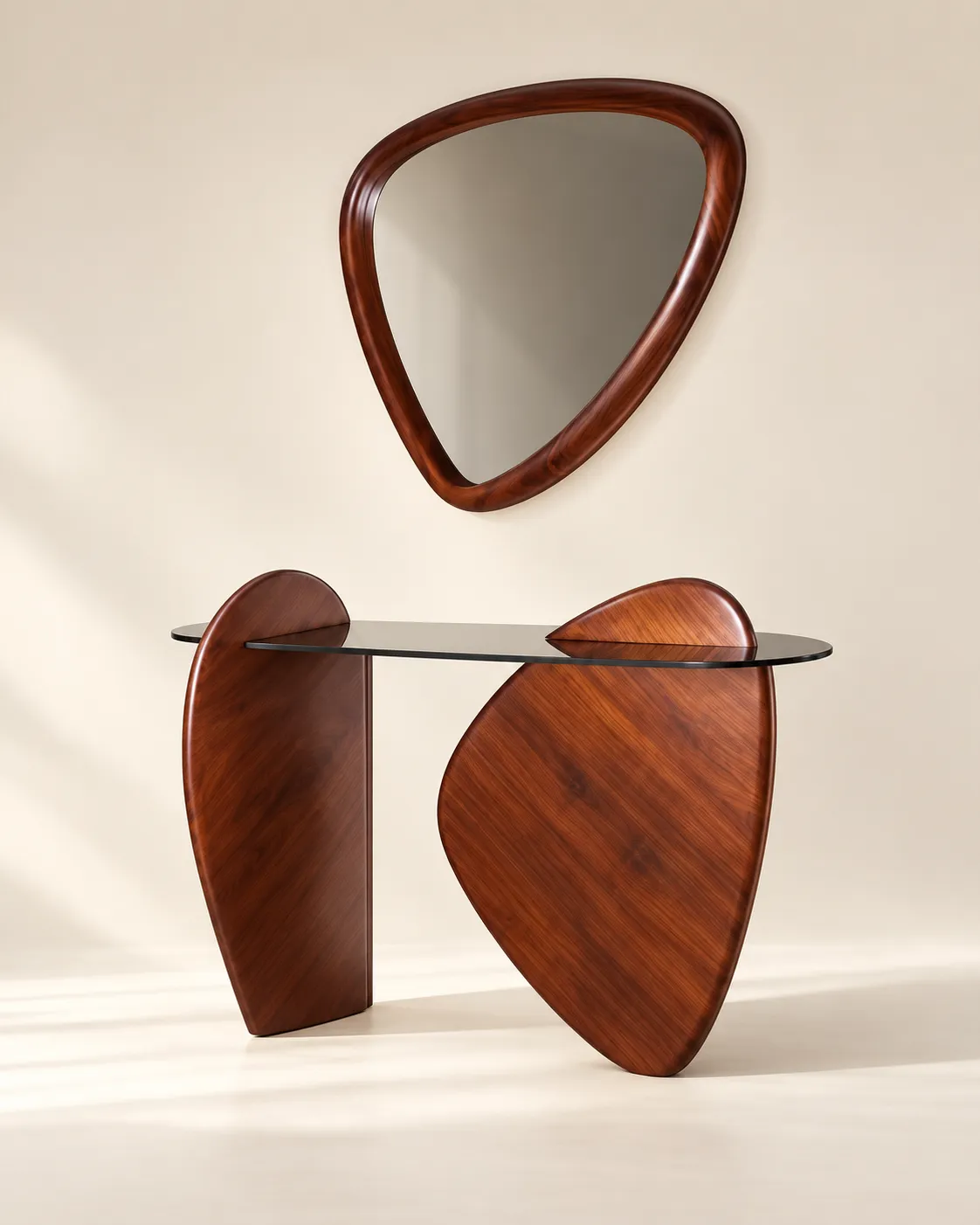 Sculpt Centre Table, Studio shot, three-quarter view