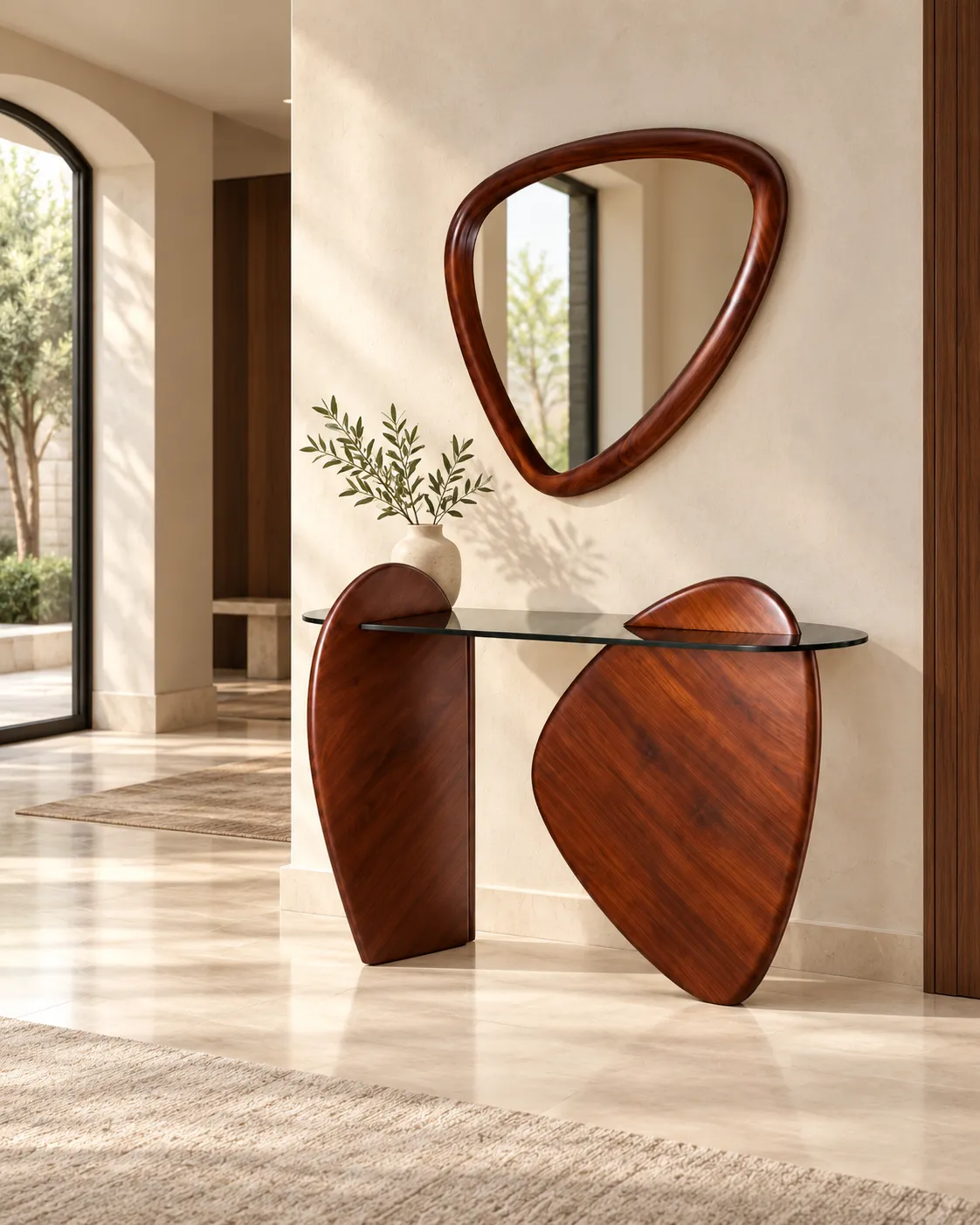 Sculpt Centre Table, In a drawing room